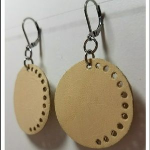 Handmade Leather Earrings